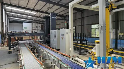High Speed Automatic Bottle Water & Beverage Palletizing Machine - 10-40 Packs Per Minute