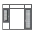 New Style Aluminum Soundproof Casement Windows