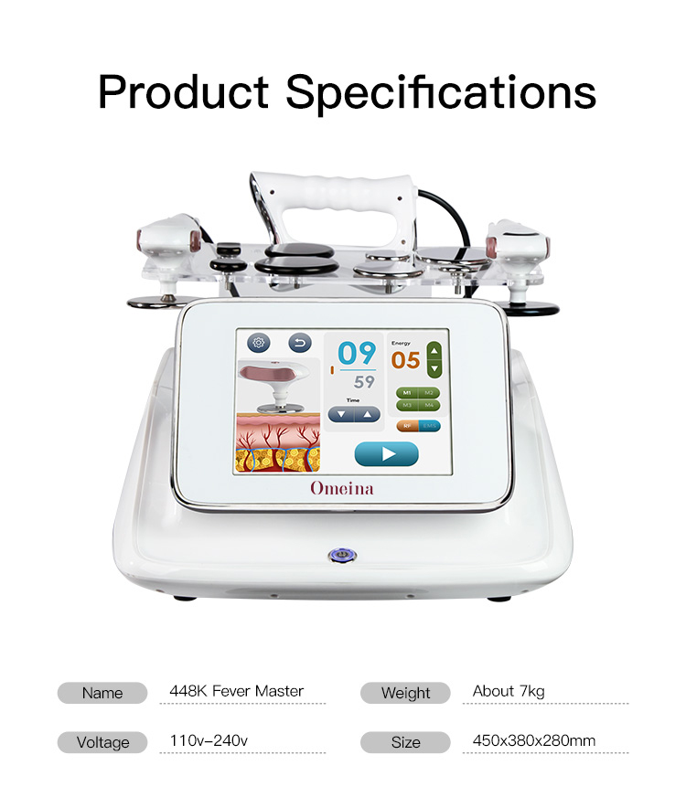 Omeina 448 kHz body contouring machine