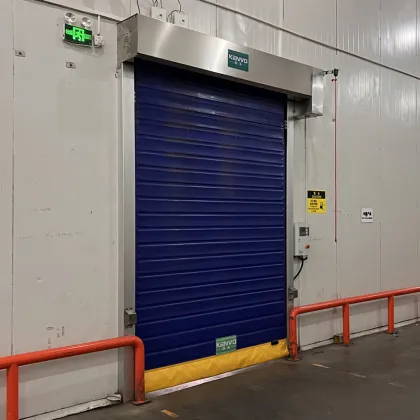 Cold storage insulated rapid rolling door