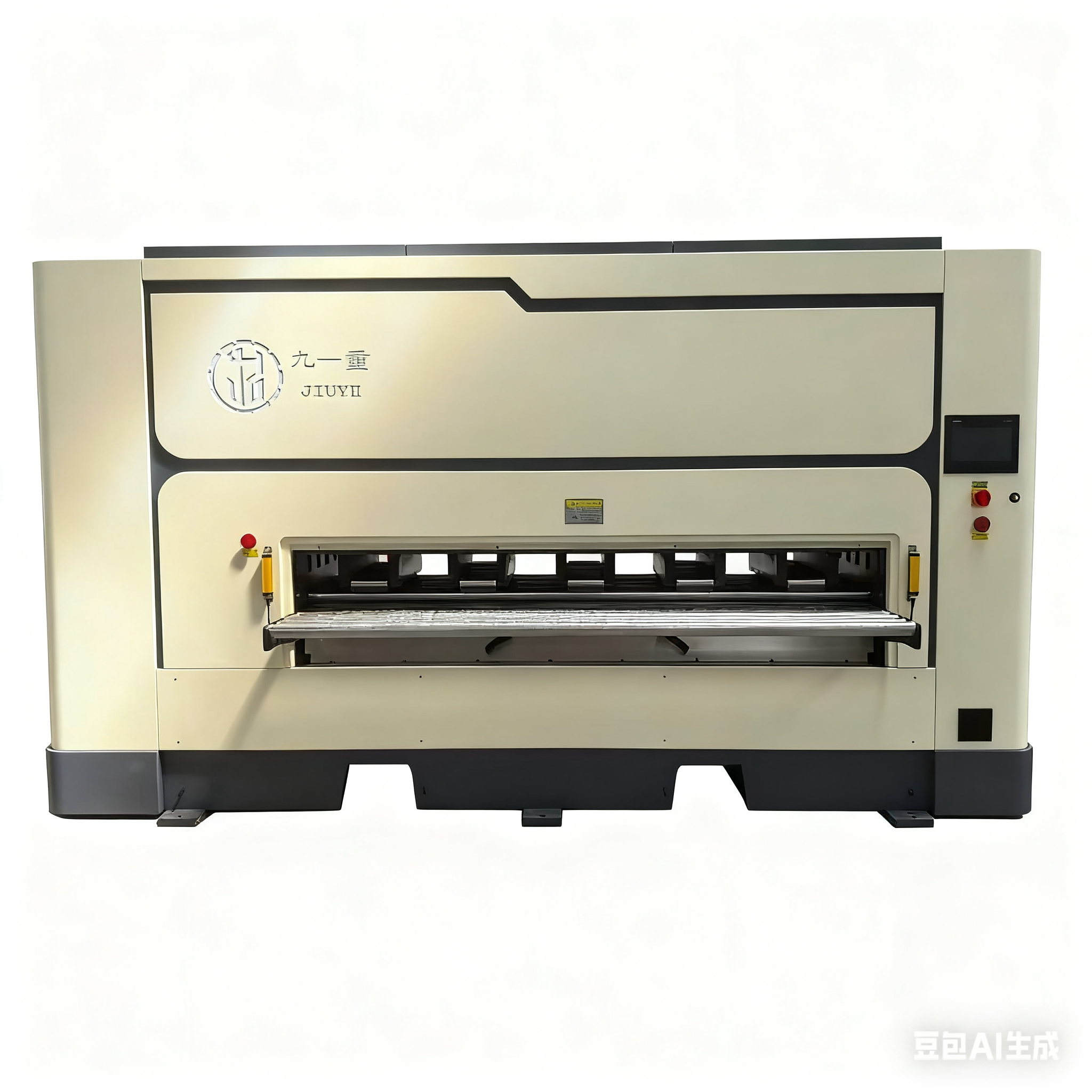 Máquina de nivelación de servomotor de precisión CNC para placas medianas