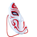 Máscara de personagem de anime chinês de meia face