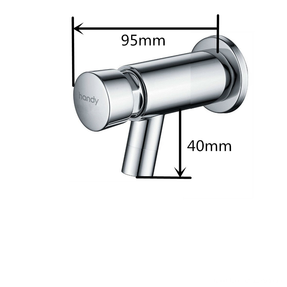 wall mounted single handle baisn faucets brass chrome colld 