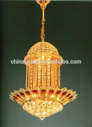 New Designs 2015 modern crystal pendant light/crystal chandelier lamp