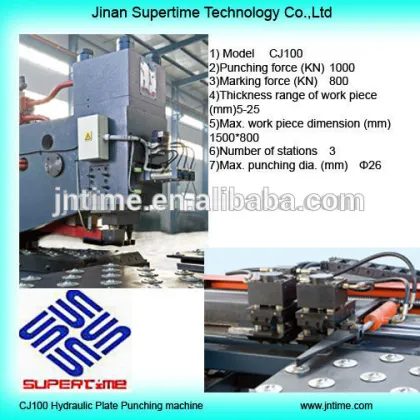 Plate punching machine/hydraulic punching machine