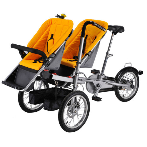 Made in China double baby stroller