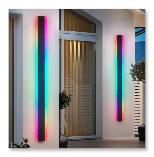 RGB Color Illusion Outdoor Wall Lamp: Enhancing Your Garden and Villa with Innovative Lighting Solutions