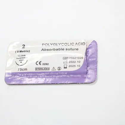 Medical Surgical Absorbable Suture with Needle