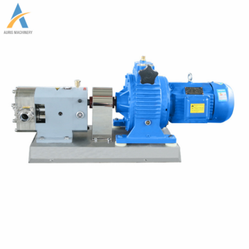 Automatic Chocolate and Cheese Sauce Transfer Pump: Rotary Lobe Pump Technology