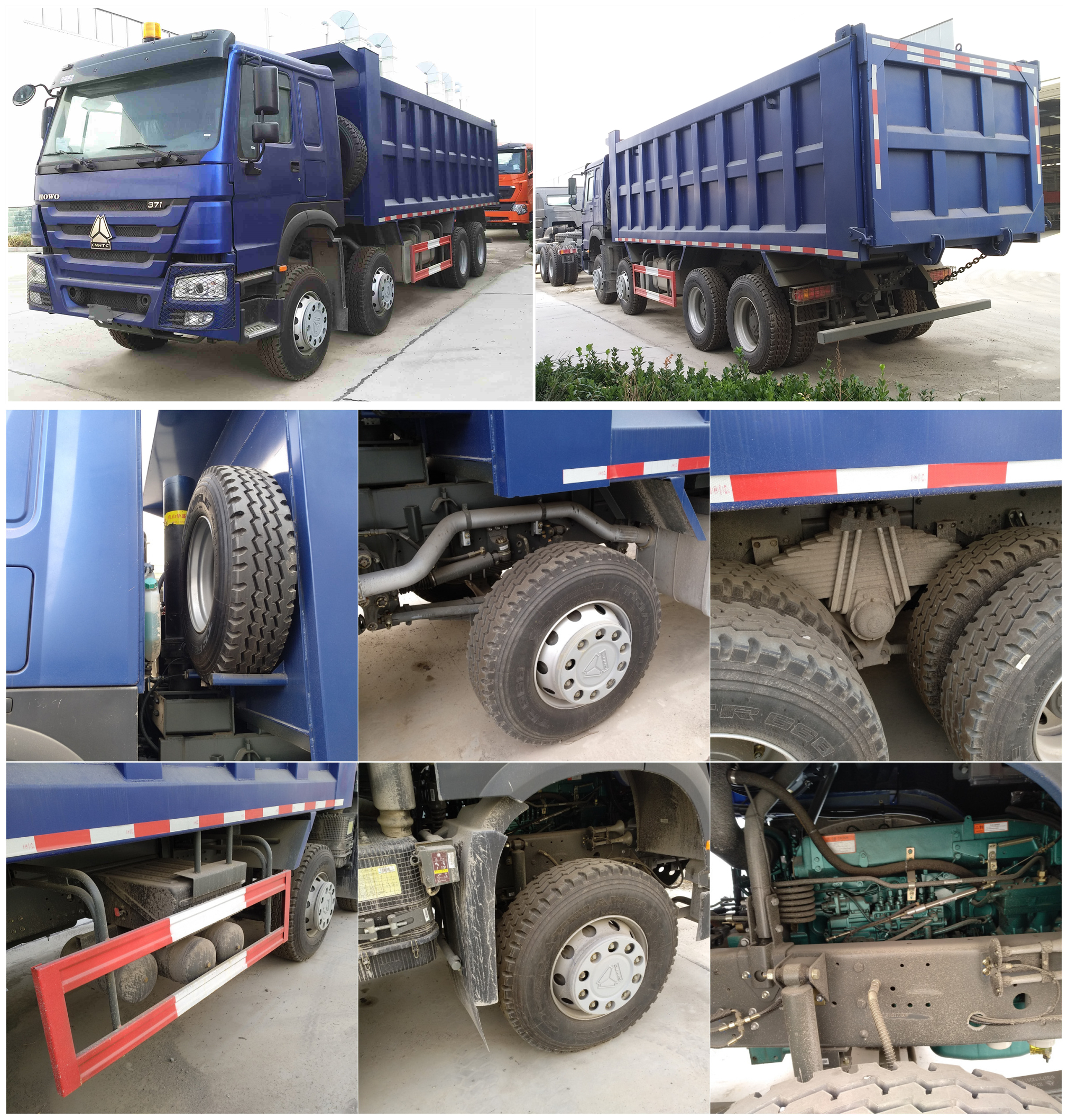 tipper truck 8x4