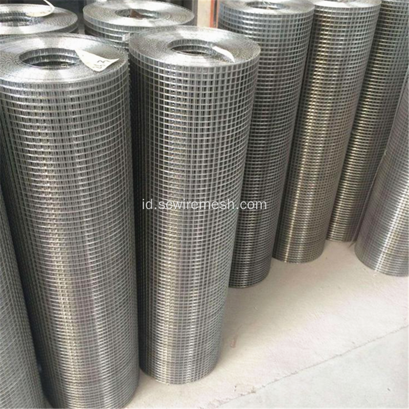 1/4 '' 3/8 '' Stainless Steel Gulungan Wire Mesh Dilas