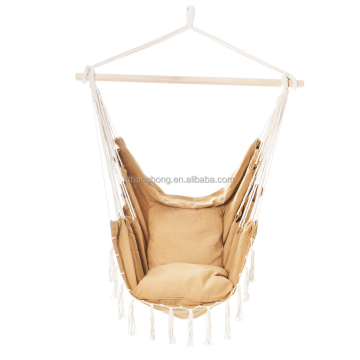 Hammock di cotone-poly esterno e interno per giardino e cortile