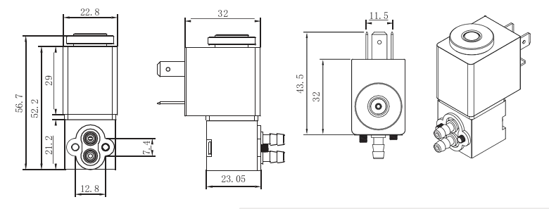 2-Way Mini Solenoid Valve