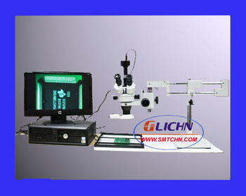 Trinocular Video Microscope/PCB video inspection microscope