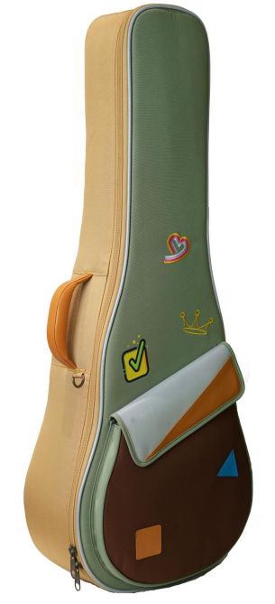 Folk Student Guitar Bag met voorzak