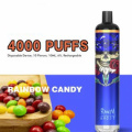 Vape de saveur de fruits 4000 Vape jetable bouffante