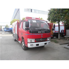 دونغفنغ 4 × 2 RHD LHD كابينة طاقم 3 أطنان شاحنة إطفاء