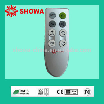 Small universal remote control