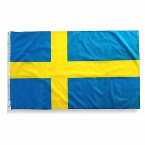 Polyester Factory factory 3x5 foot Sweden national flag