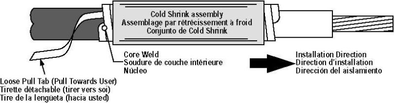 Cold Shrink EPDM Tube
