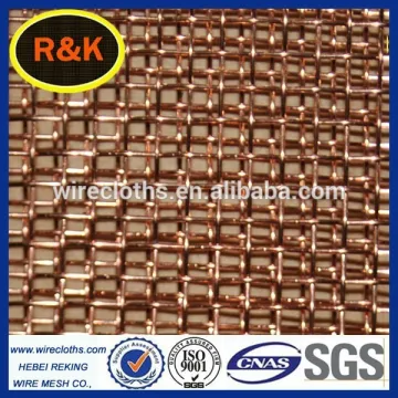 Phosphor copper wire mesh screen