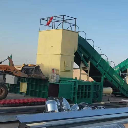 Automatic Alfalfa Chaff Baler