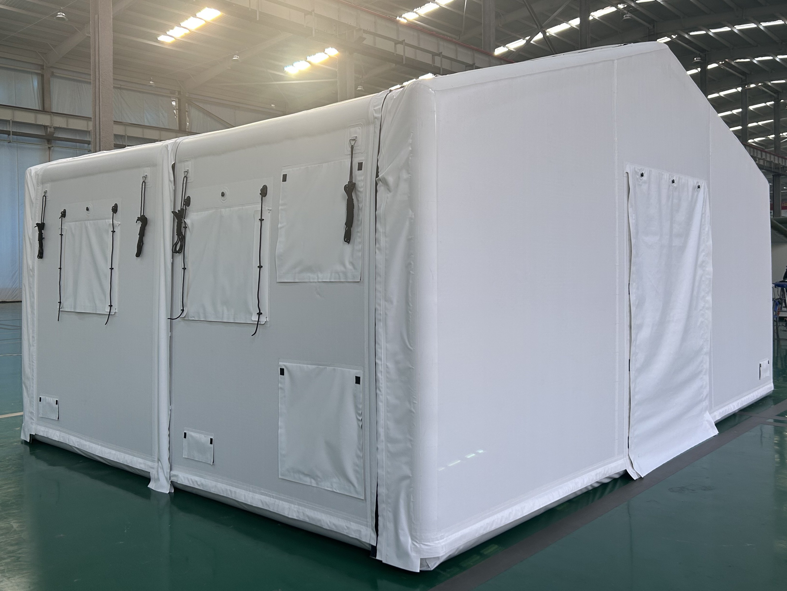 DST inflatable tent window