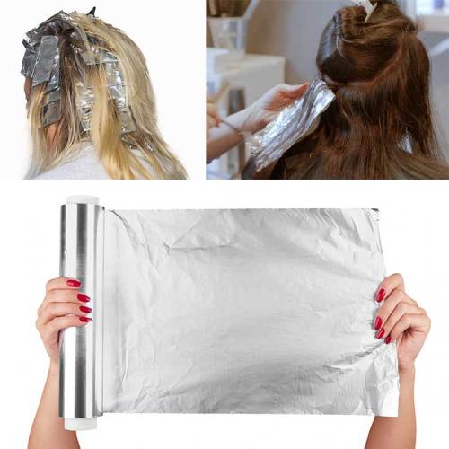 15 Microns Hair Salon Use Embossed Aluminium Foil