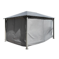 Gazebo Tirai Kalis Air Grand Grey Luar Moden Tahan Lama