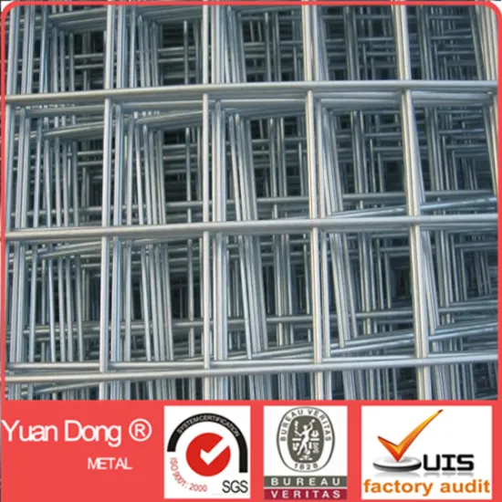2x2 galvanized welded wire mesh sheet