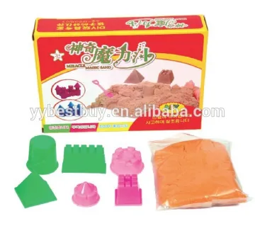 kids toy magic modeling sand art&craft sand and molds kit