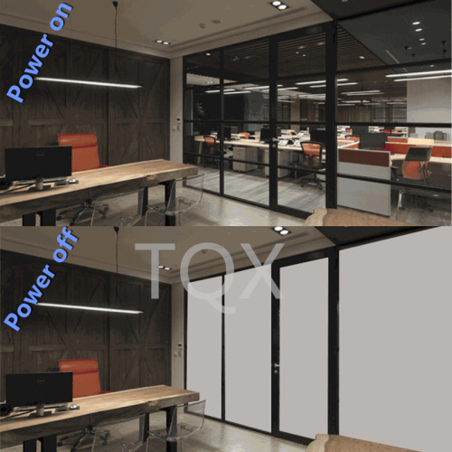 PDLC Glass Office Decoration Smart Glass Electronic