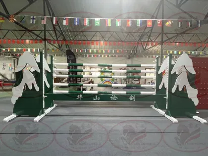 Portable Aluminum Jumping Fence Set for Longines World Cup Horse Training