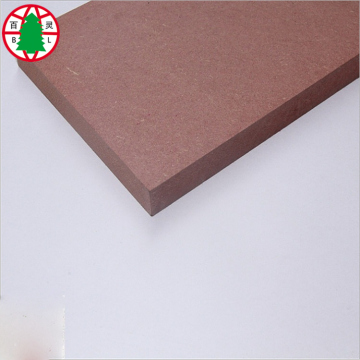 Chinesisches Linyi feuerfestes Material rote Farbebene MDF