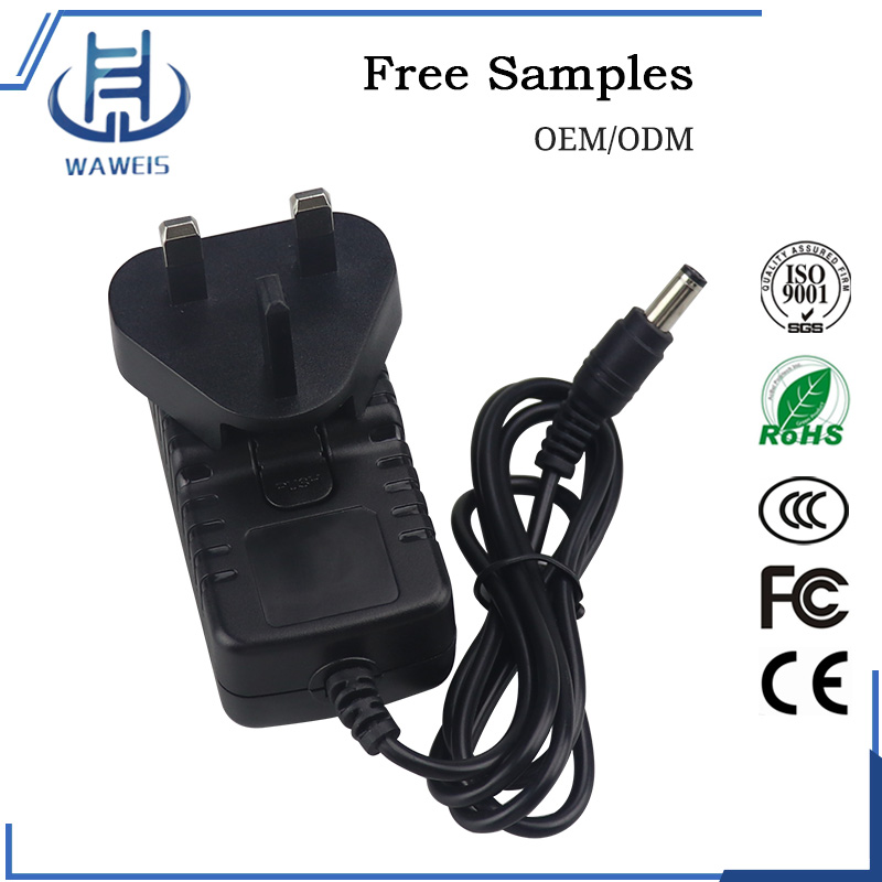 Replacement Plugs 12V 1A 12W Wall AC Adapter