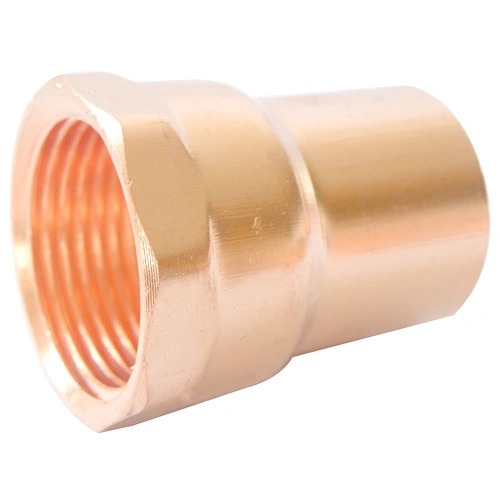 China Manufacturer of Copper Threaded Female Adapter