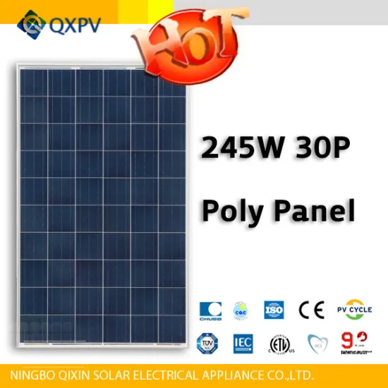 30V 245W Poly Solar Module