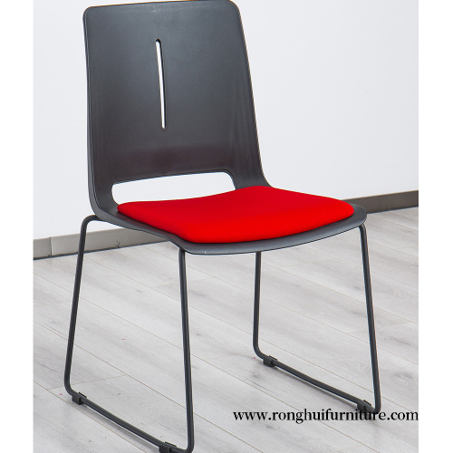 Silla de oficina de metal apilable de diseño moderno