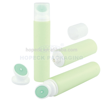 Tottle bottle Round shape plastic tube with massage head