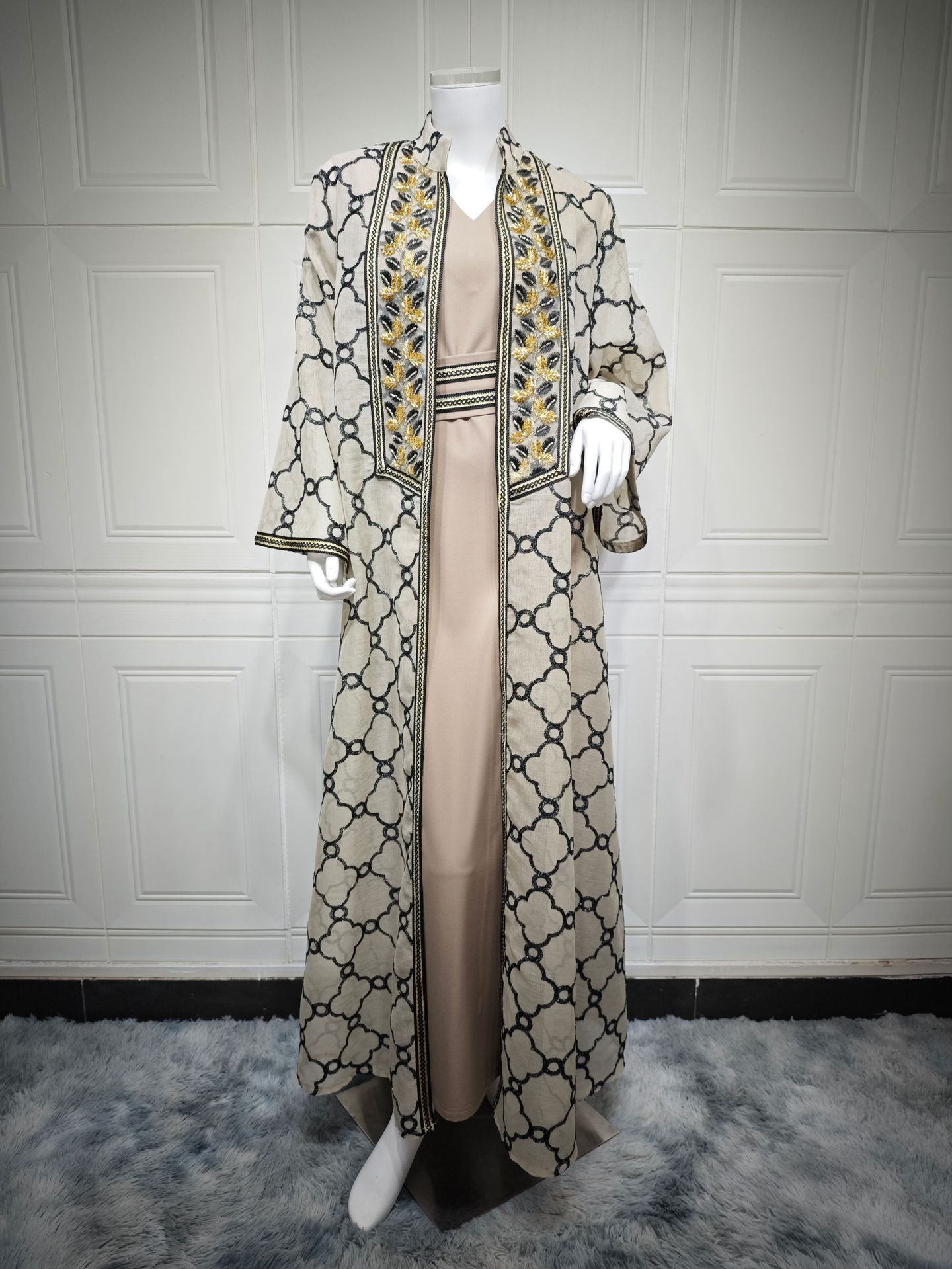 Luxury Abaya Set AB416 (6)