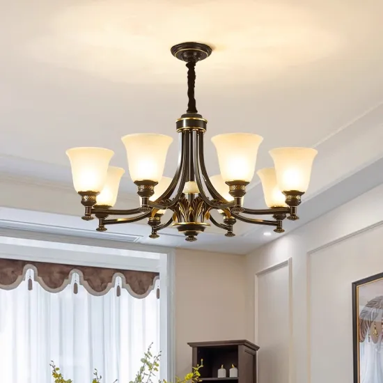 Vintage to Modern: Versatile Copper Pendant Lamps for American Living Rooms, Dining Rooms, Bedrooms & Country Villas