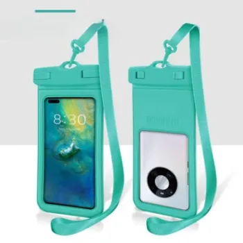 PVC Large Transparent Underwater Full Cover Protective Inflatable Waterproof Mobile Phone Bag