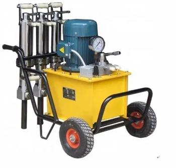 Diesel/Electric Driven Hydraulic Rock Splitting Gun