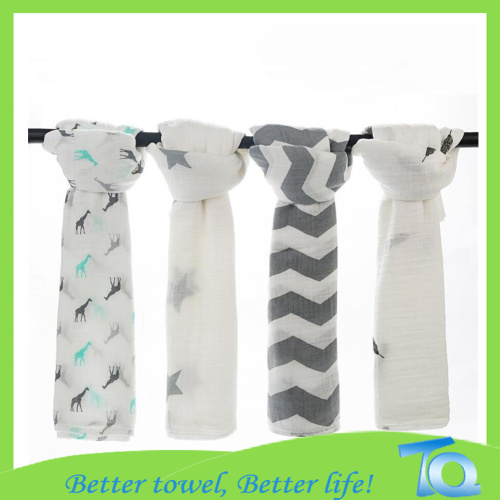 Hot Sales 100% Muslin Swaddle Blanket