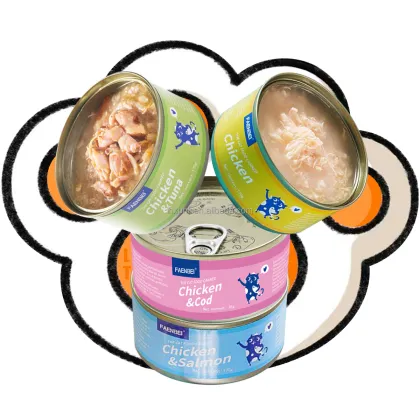 Real Meat Natural Pet Canned Food Sets for Dogs and Cats