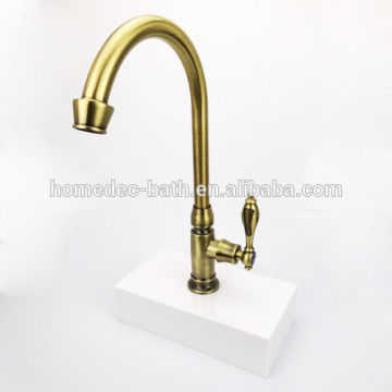 High quality Antique Bronze Brushed Kitchen Faucet Single Cold Water Faucet Tap