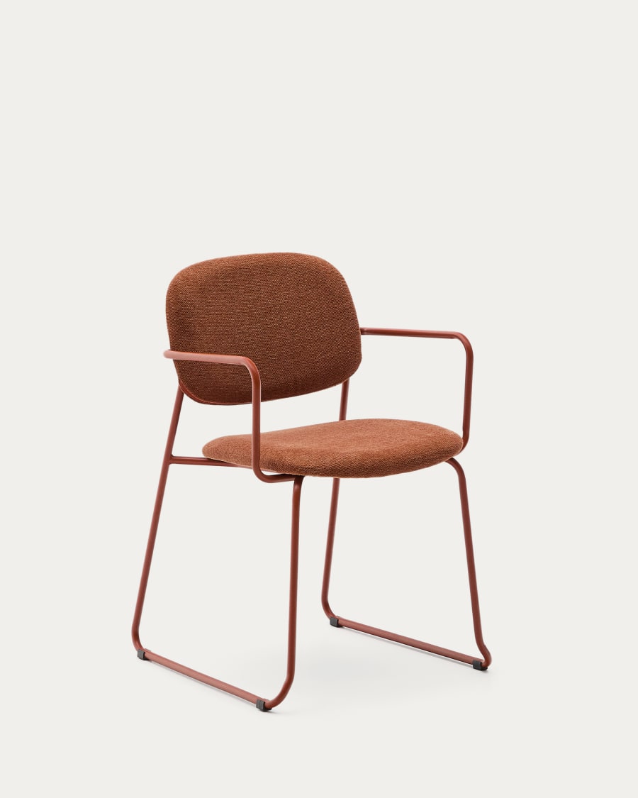 Colorful Comfort Chair with Sturdy Iron Frame