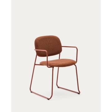 Colorful Comfort Chair with Sturdy Iron Frame