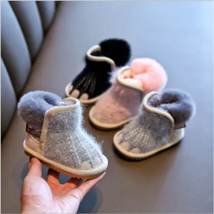 Fashionable Children's Winter Snow Boots