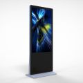 Máquina de publicidade LCD independente de 55 polegadas em forma de piso